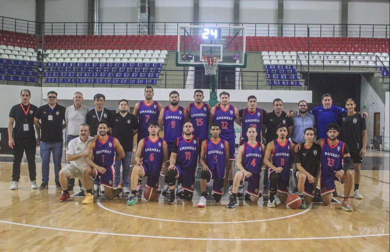 Selección de básquetbol de Amambay a la conquista de su 2º título de Campeón Nacional